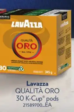 Loblaws LAVAZZA QUALITÀ ORO 30 K-CUP PODS offer