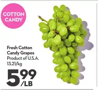 Longo's Fresh Cotton Candy Grapes offer