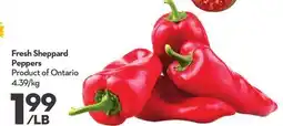 Longo's Fresh Sheppard Peppers offer