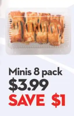 Longo's Blueberry Strudel Minis 8 pack offer