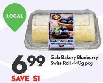 Longo's Blueberry Swiss Roll offer