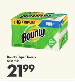 Longo's Bounty Paper Towels offer