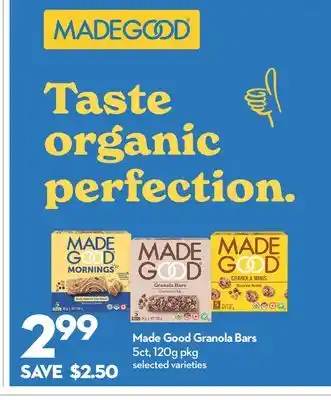Longo's Granola Bars offer