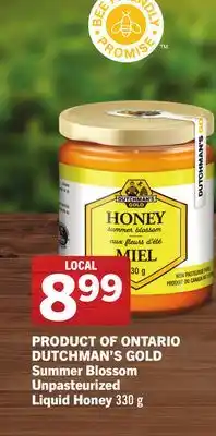 Foodland DUTCHMAN'S GOLD Summer Blossom Unpasteurized Liquid Honey offer