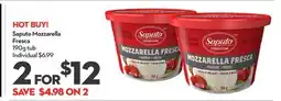 Longo's Saputo Mozzarella Fresca offer