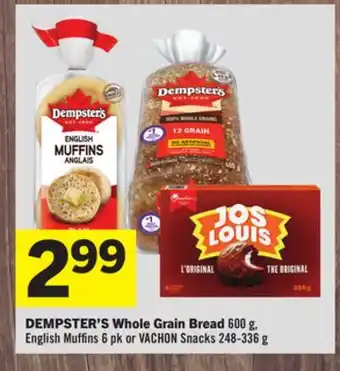 Foodland DEMPSTER'S Whole Grain Bread offer
