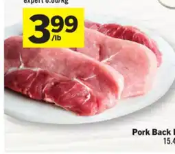 Foodland Boneless Pork Sirloin Chops Family Size offer