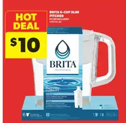 Real Canadian Superstore BRITA 6-CUP SLIM PITCHER offer