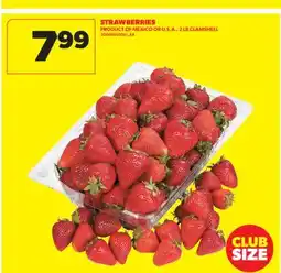 Real Canadian Superstore STRAWBERRIES, 2 LB CLAMSHELL offer