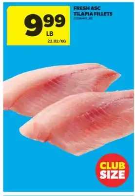 Real Canadian Superstore FRESH ASC TILAPIA FILLETS offer