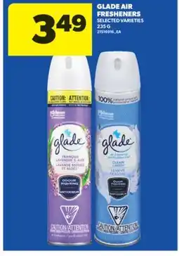 Real Canadian Superstore GLADE AIR FRESHENERS, 235 G offer