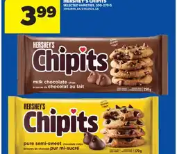 Real Canadian Superstore HERSHEY'S CHIPITS, 200-270 G offer