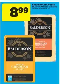 Real Canadian Superstore BALDERSON CHEESE, 250/280 G offer