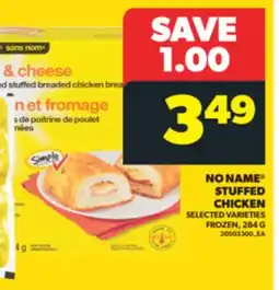 Real Canadian Superstore NO NAME STUFFED CHICKEN, 284 G offer
