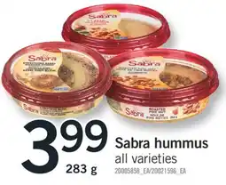 Fortinos SABRA HUMMUS, 283 g offer