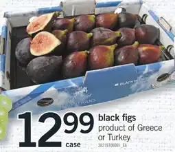 Fortinos BLACK FIGS offer