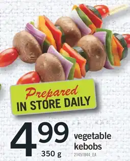 Fortinos VEGETABLE KEBOBS, 350 g offer