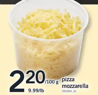 Fortinos PIZZA MOZZARELLA offer