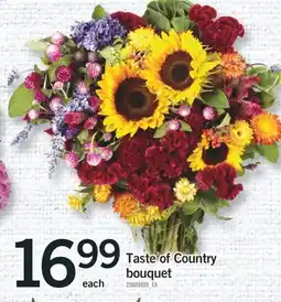 Fortinos TASTE OF COUNTRY BOUQUET offer