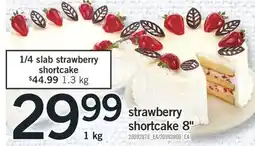 Fortinos STRAWBERRY SHORTCAKE 8 offer