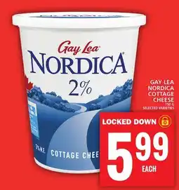 Food Basics GAY LEA NORDICA COTTAGE CHEESE offer