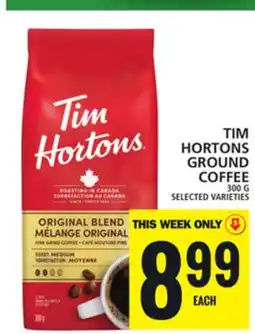Food Basics TIM HORTONS GROUND COFFEE offer