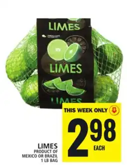 Food Basics LIMES offer