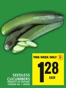 Food Basics SEEDLESS CUCUMBERS offer