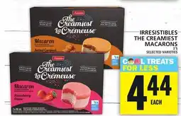 Food Basics IRRESISTIBLES THE CREAMIEST MACARONS offer