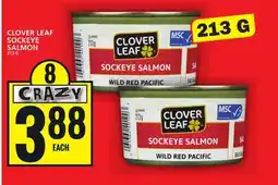 Food Basics CLOVER LEAF SOCKEYE SALMON offer
