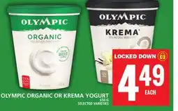 Food Basics OLYMPIC ORGANIC OR KREMA YOGURT offer