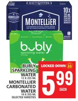 Food Basics BUBLY SPARKLING WATER offer