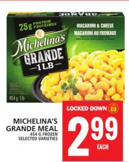 Food Basics MICHELINA'S GRANDE MEAL offer