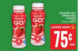 Food Basics DANONE GO! DRINKABLE YOGURT offer