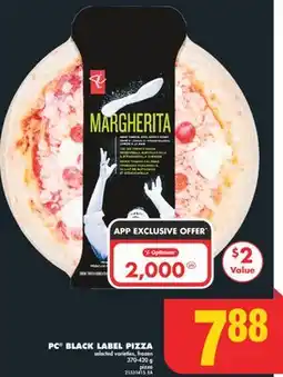 No Frills PC BLACK LABEL PIZZA, 370-420 G offer