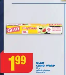 No Frills GLAD CLING WRAP, 30 m offer