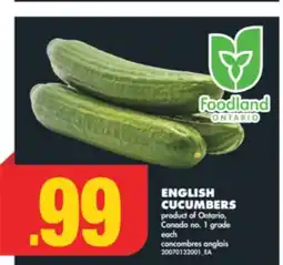 No Frills ENGLISH CUCUMBERS, EACH offer