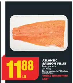No Frills ATLANTIC SALMON FILLET offer