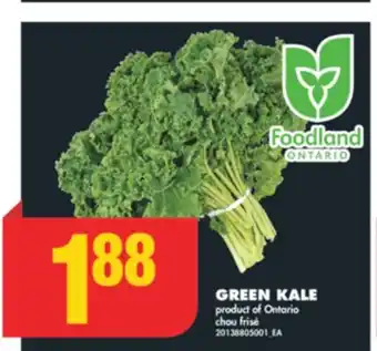No Frills GREEN KALE offer