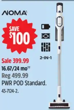 Canadian Tire NOMA PWR POD Standard offer