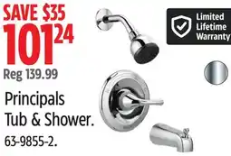Canadian Tire Principals Tub & Shower offer