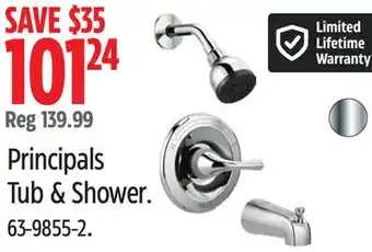 Canadian Tire Principals Tub & Shower offer