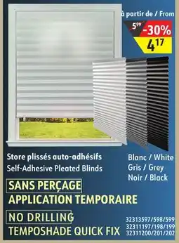 Sushi Shop Self-Adhesive Pleated Blinds offer
