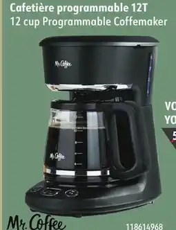 Sushi Shop Mr. Coffee 12 cup Programmable Coffemaker offer