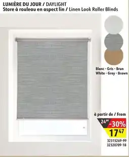 Sushi Shop DAYLIGHT Linen Look Roller Blinds offer