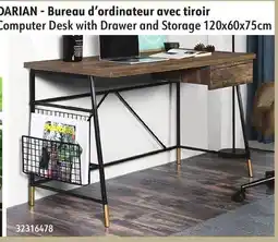 Sushi Shop Computer Desk with Drawer and Storage offer