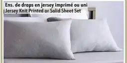 Sushi Shop Jersey Knit Printed or Solid Sheet Set offer