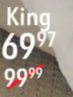 Sushi Shop King 100% cotton white feather and duck down duvet offer