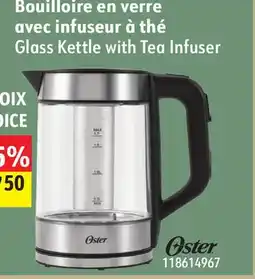 Sushi Shop OSTER Glass Kettle with Tea Infuser offer