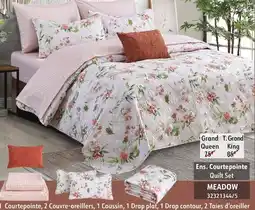 Sushi Shop Ens. Courtepointe Quilt Set MEADOW offer